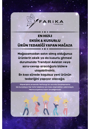 Şems 24 Parça 6 Kişilik Platin Yaldız Porselen Yemek Takımı