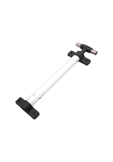 Homyl Bagaj Teleskopik Saplı Seyahat Aksesuarları, Kompakt Siyah Ve Beyaz