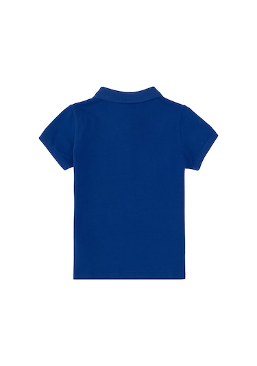 U.s. Polo Assn. Erkek Çocuk Saks Tişört Basic 50306484-vr045 Sax Saks Mavi