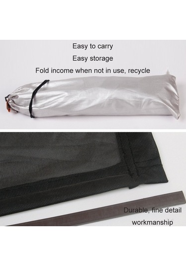 Tongxida Araba Sunroof Manyetik Emme Kapağı, 100x65 Cm, Araba Sivrisinek Ekranı Diğer