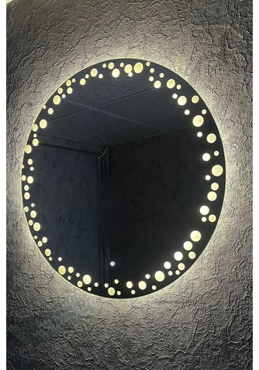 Arif Gün Işığı Ledli 55 x 55 Yuvarlak Model:55-G Dekoratif Ayna Günışığı