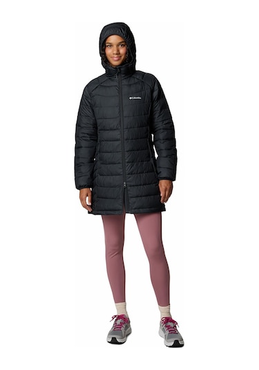 Columbia Powder Lite Iı Mid Kadın Mont-7353 Siyah
