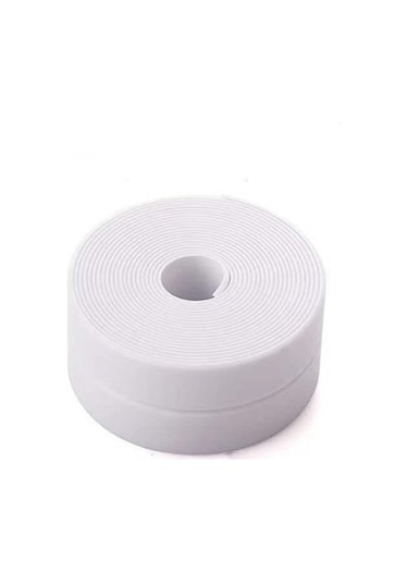 Beyaz 3.2m/6.4m Pvc Banyo Lavabosu Sızdırmazlık Şeridi Bant Kalafat Şerit Kendinde Yapışkanlı Su Geçirmez Kalıp Mastikler 56368796