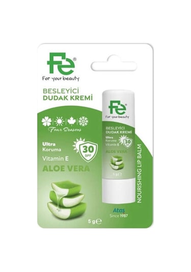 Besleyici Dudak Kremi Spf30 Aloe Vera 5gr