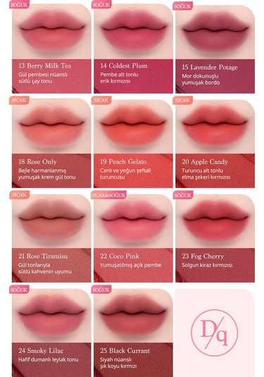 Dasique Kalp Tasarımlı Yoğun Pigmentli Köpük Yapılı Kadife Bitiş Sunan Ruj Souffle Color Pot 07 Burnt Sienna 07 Burnt Sienna