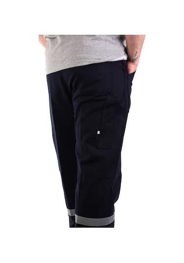 Eser-16-12 Gabardin Komando Cepli Pantolon Reflektörlü-Lacivert