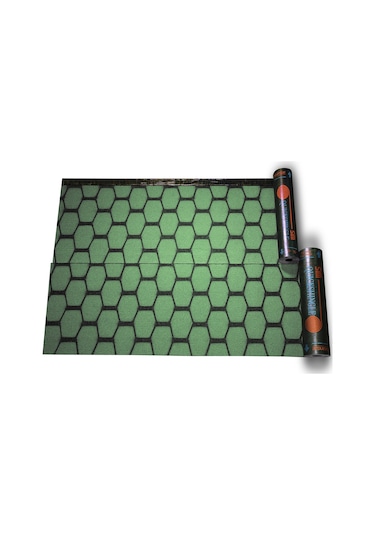 Quick Shingle - Petek Desenli Membran (Yeşil)