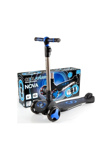 Furkan Toys Cool Wheels Nova 6+ Yaş Işıklı 3 Tekerlekli Scooter