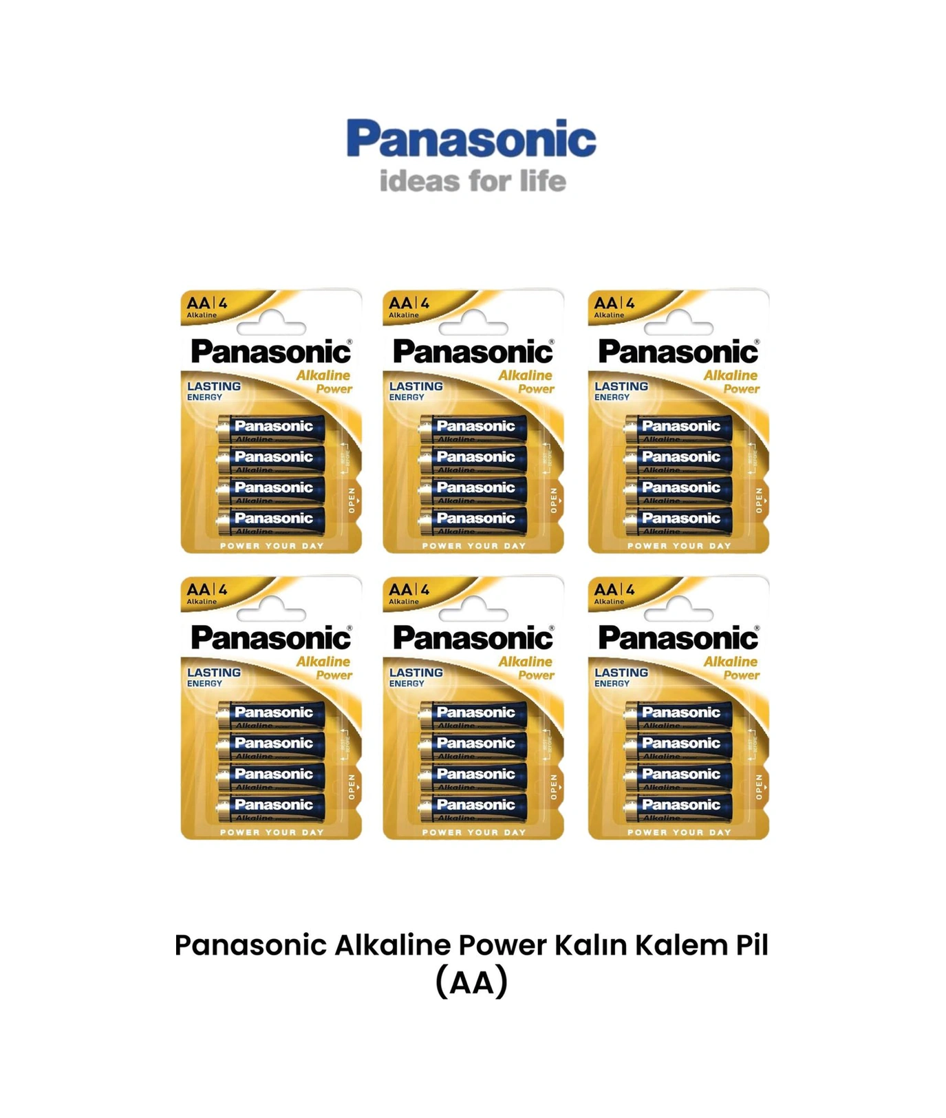 Panasonic Alkaline Aa-lr6 1,5v 24 Adet Kalem Pil Aa