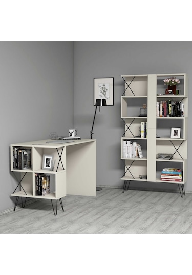 Variant Extra Çalışma Masası Ve Kitaplık Takımı