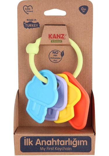 Kanz İlk Anahtarlığım Knz-30742 (Karışık Renk ve Model)