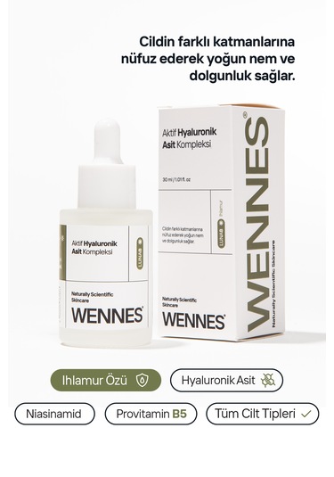 Aktif Hyaluronik Asit Serum Spf50+ Güneş Kremi Avantajlı Set