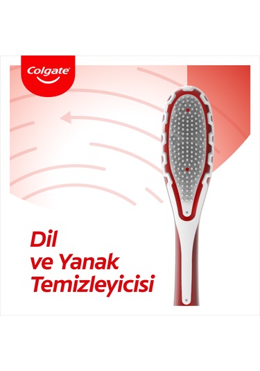 Colgate 360 Gelişmiş Optik Beyaz Yumuşak Beyazlatıcı Diş Fırçası 2'li + Fırça Kabı