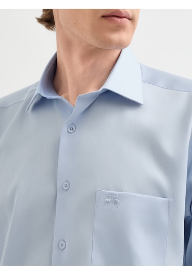 Karaca Erkek Regular Fıt Gömlek-açık Mavi 11.25s.04.310 Açik Mavi