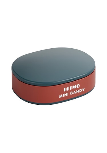 Luno Kapaklı 6 Bölmeli Taşınabilir İlaç Kutusu Lacivert