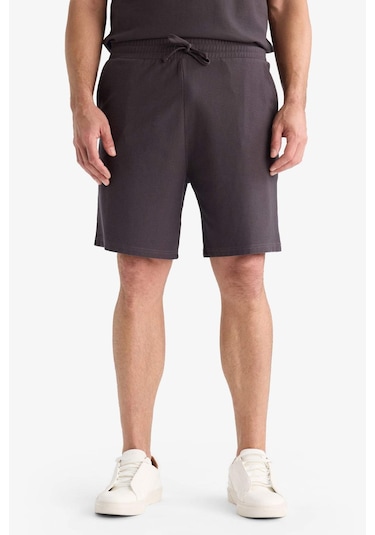 DeFacto %100 Pamuk Relax Fit Twill Dokulu Cepli Şort E2590AX25SMAR223 DeFacto %100 Pamuk Relax Fit Twill Dokulu Cepli Şort E2590AX25SMAR223