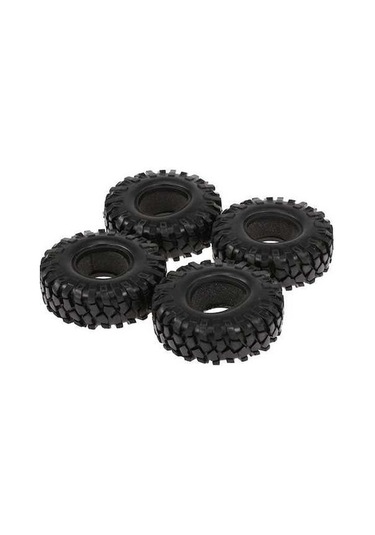 Novahub 1/10 Ölçekli Rc Arazi Aracı Lastikleri - 96mm Kaya Tırmanış, 1.9 Jant Uyumlu, 4 Adet Kauçuk Lastik