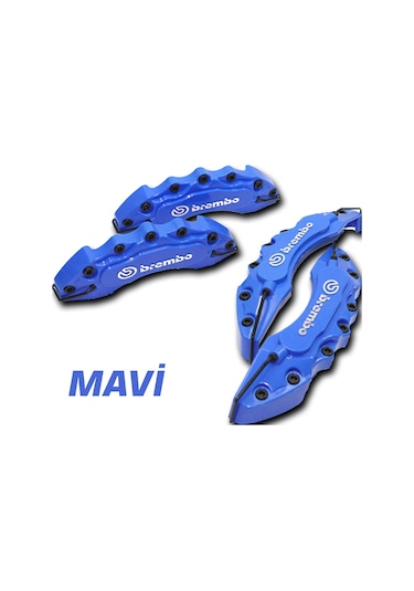 Honda Mavi Brembo 4'lü Kaliper Seti Kabartmalı