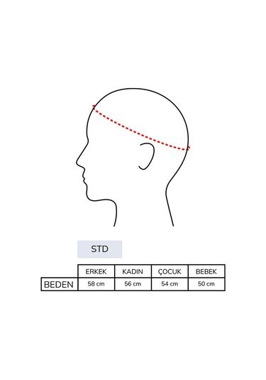 DeFacto Kadın Dokuma Etiketli Çizgili Bere A5636AX24WNGR105