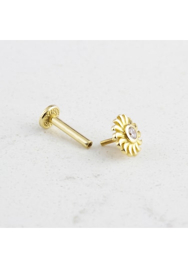 Glorria Altın Güneş Tragus Piercing 67928345