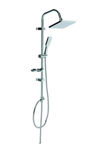 Creavit Luna LN2500 Banyo Bataryası + SH630 Kare Tepe Duş Sistemi Krom