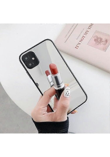 İphone 15 Aynalı Kılıf, Kadınlar Ve Kızlar İçin Deforme Olmayan Tasarımlı Aynalı Kılıf, Her Zaman Makyaj İçin Mükemmel Diğer