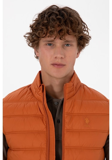 U.s. Polo Assn. Erkek Bakır Yelek Dokuma 50310039-vr182 Bakır