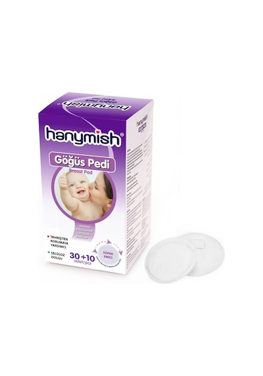 Hanymish 1021 Göğüs Pedi 40 Adet
