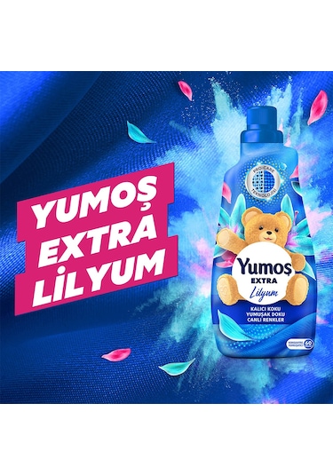 Yumoş Extra Konsantre Çamaşır Yumuşatıcısı Lilyum 3 x 1440 ML