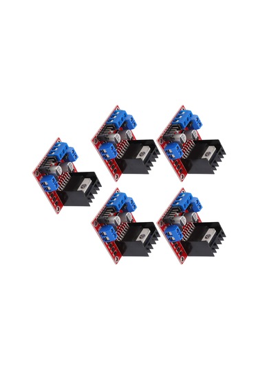 Gajeena 5 Adet Çift H Köprü L298n Motor Sürücü Modülü - Adım Motor Kontrolcü, Yüksek Verimli Ve Güvenli Çalışma