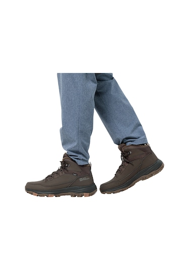 Jack Wolfskın Jack Wolfskin Everquest Texapore Mid Erkek Outdoor Bot 5719 Kahve Kahverengi