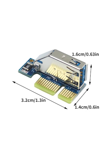 Geeroyoo Pcı Express'ten Pcı'ye Çift Yuvalı Dönüştürücü Kart, Toplama Ve Ses Kartları İçin Uyumlu