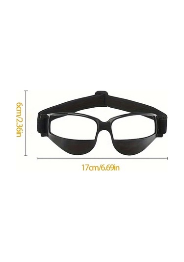 Elmpaly Basketbol Futbol Antrenman Gözlüğü Top Sürme Drilleri Yardımcı Aleti Gri