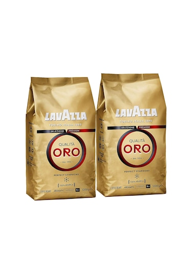 Lavazza Qualita Oro Çekirdek Kahve 2 x 1 KG