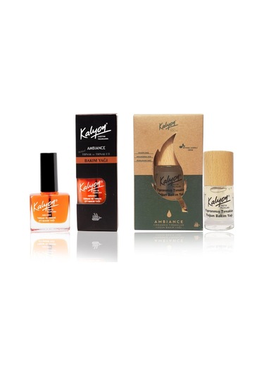 Kalyon Tırnak ve Tırnak Eti Bakım Yağı + Kalyon Yıpranmış Tırnaklar İçin Yoğun Bakım Yağı 11 ML