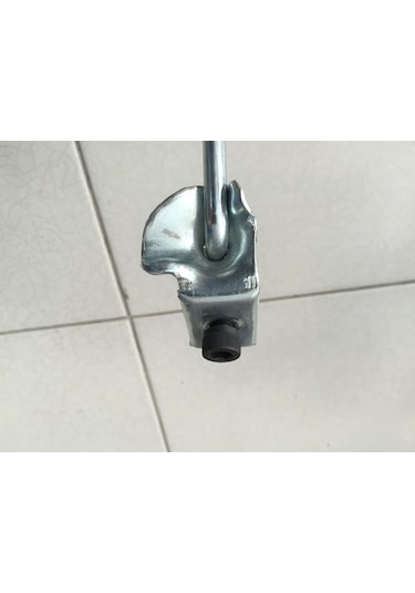 Bisiklet Orta Ayaklık Demir Park Ayağı Gri