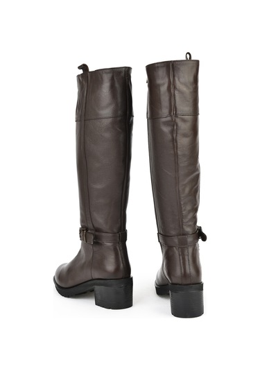 Ziya, Kadın Hakiki Deri Çizme 15319z8006 Kahve 15319z8006 300 Kahve