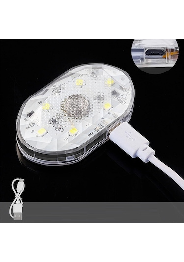 Eraks Araba Dokunmatik Led Beyaz Aydınlatma Işığı Okuma Lambası