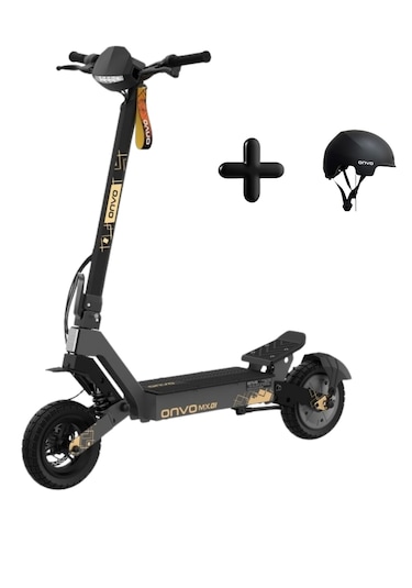Onvo Mx-01 800w Elektrikli Scooter Mx 2026 Serisi Kasklı Siyah