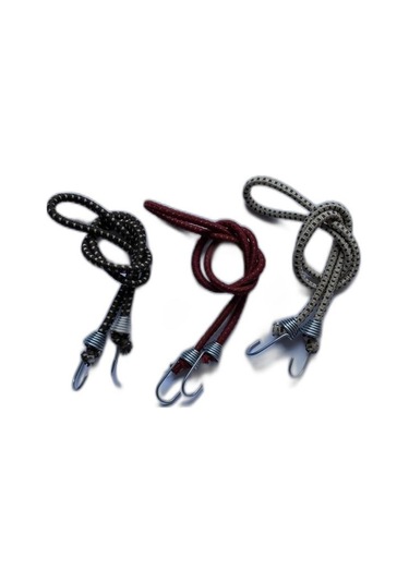 Bagaj Gergi Ahtapot Lastiği Kancalı Sabitleme İpi - 3 Adet