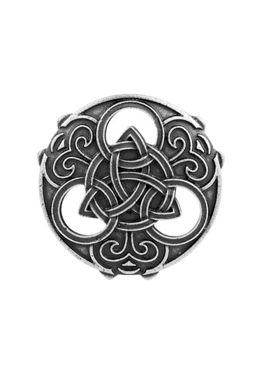 Suntek İskandinav Ortaçağ Viking Broş Şal Ceket Gümüş