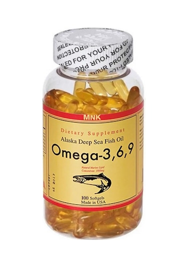 Mnk Omega 3 6 9 100 Softgel Balık Yağı