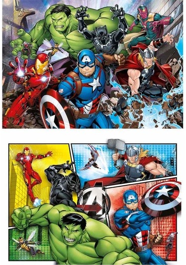 Clementoni Avengers 2 X 60 Parça Puzzle