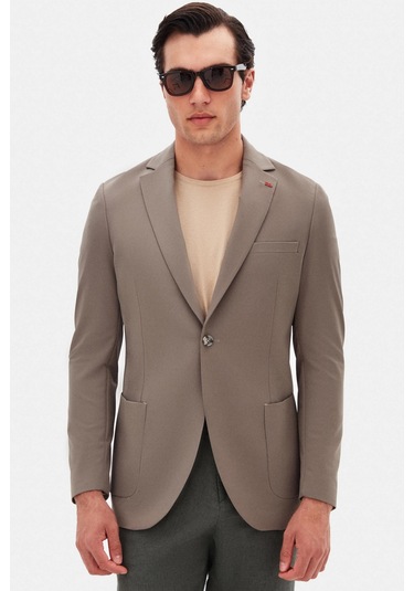Twn Slim Fit Vizon Düz Kumaş Ceket 4ec04e301464m V01 Twn Slim Fit Vizon Düz Kumaş Ceket 4ec04e301464m V01
