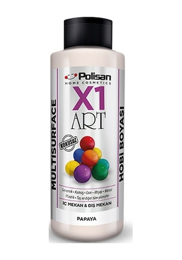 Polisan X1 Art Multisurface Hobi Boyası Papaya 120 ML