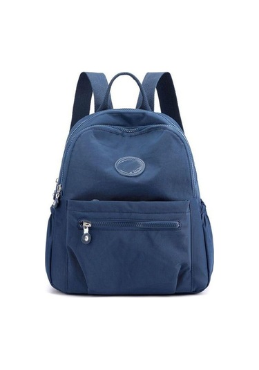 Ganzhoushop Sky Sırt Sırt Seyahat Omuz Moda Mini Küçük Kapasiteli Hafif Çantası Çantası Çantası Büyük Blue Bf Çok Renkli