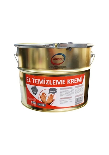 Akbel El Temizleme Kremi 10 Kg Metal Kutusunda