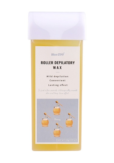 Hangfox Honey Flavor Hair Removal Wax Strips - Painless, Multi-body Use, Natural Ingredients For Men & Women