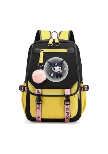 Kulomi Okul Çantası Ortaokul Kadın Kore Versiyonu Büyük Kapasiteli Rahat Hafif Sırt Çantası Ilkokul Öğrencileri Üçüncü Ila Altıncı Sınıf Sırt Çantası 9c0wcı Diğer