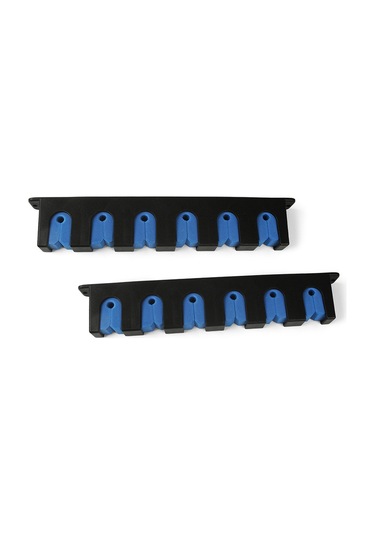 Xindoker Mavi Evac Malzeme Garaj Kapısı İçin 6 Adet Olta Tutabilir Duvar Kurulu Depolama Rakuru